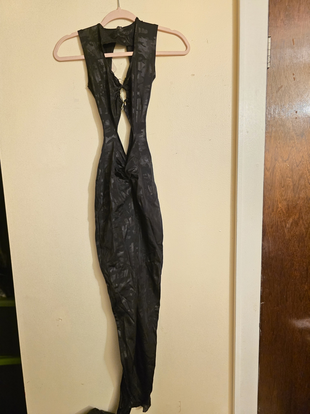 Black Cutout Jumpsuit